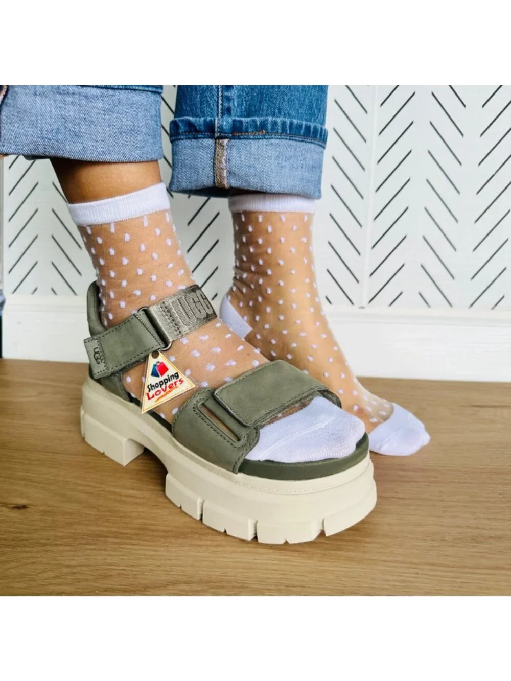 ⭐Women Socks 5 Pairs Transparent Silk Elastic Mesh  Multi design Ankle White New